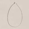 925 Silver Snowflake Silver Chain Necklace Beta