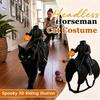 Kreativní kostým kočky Bezhlavého jezdce 3D kostým sedla pro kočku Halloweenský kostým pro mazlíčka Cosplay akce