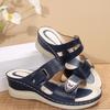 Women's Hollow Out Sandal Flat Sandals Lightweight and Wedge Slippers