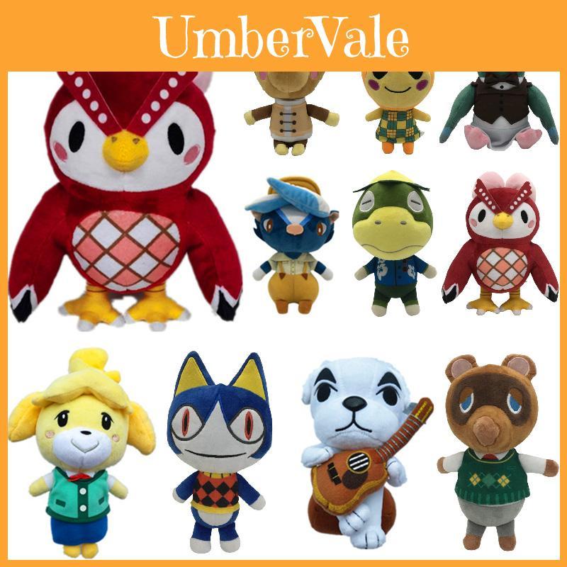 Ultra měkký Animal Crossing Tom Nook Kk plyšák Mýval Vycpávaná panenka Dárek pro fanoušky