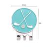 Removable Golf Hat Clip Position Marker Golf Cap Clips Portable Golf Ball Marker  Golf Accessories