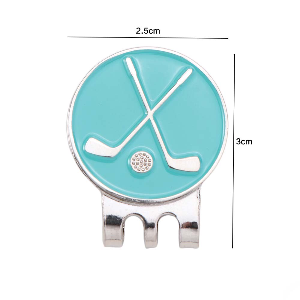 Removable Golf Hat Clip Position Marker Golf Cap Clips Portable Golf Ball Marker  Golf Accessories