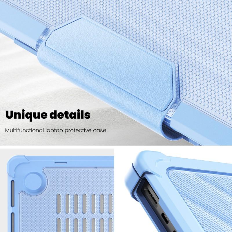 MacBook Pro 14-inch Full-Body Protective Case TPUPC Shockproof Cover Anti-Fingerprint Slim Fit M1 M2 M3