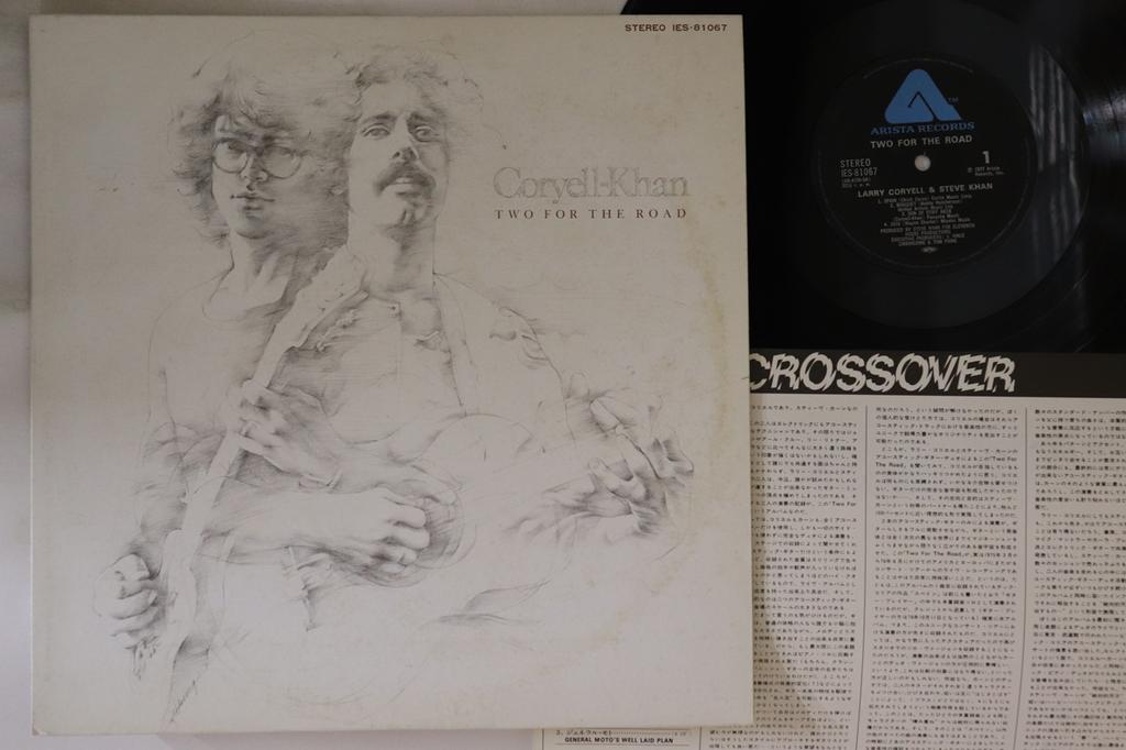 LP Record LARRY CORYELL, STEVE KHAN - Two For The Road IES81067 ARISTA Japan Jazz Used