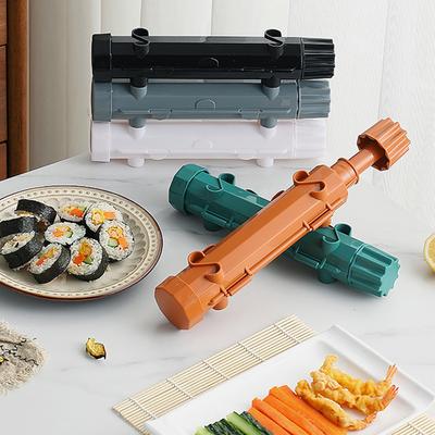 Sushi Maker Form Lebensmittelqualität Kunststoff Sushi Roller Form Zylindrisch DIY Sushi Zubereitungsset Maschine für Einfaches Sushi Kochen Rollen