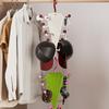 V Shaped Double-Sided Closet Organizer with 360° Rotating Space Saving