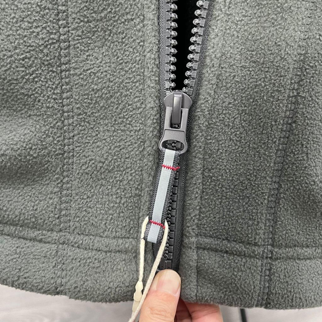 Norway Double-Layer Fleece Warm Jacket - Thick, Cold-Resistant, Stand Collar, Multiple Pockets, Plus Size