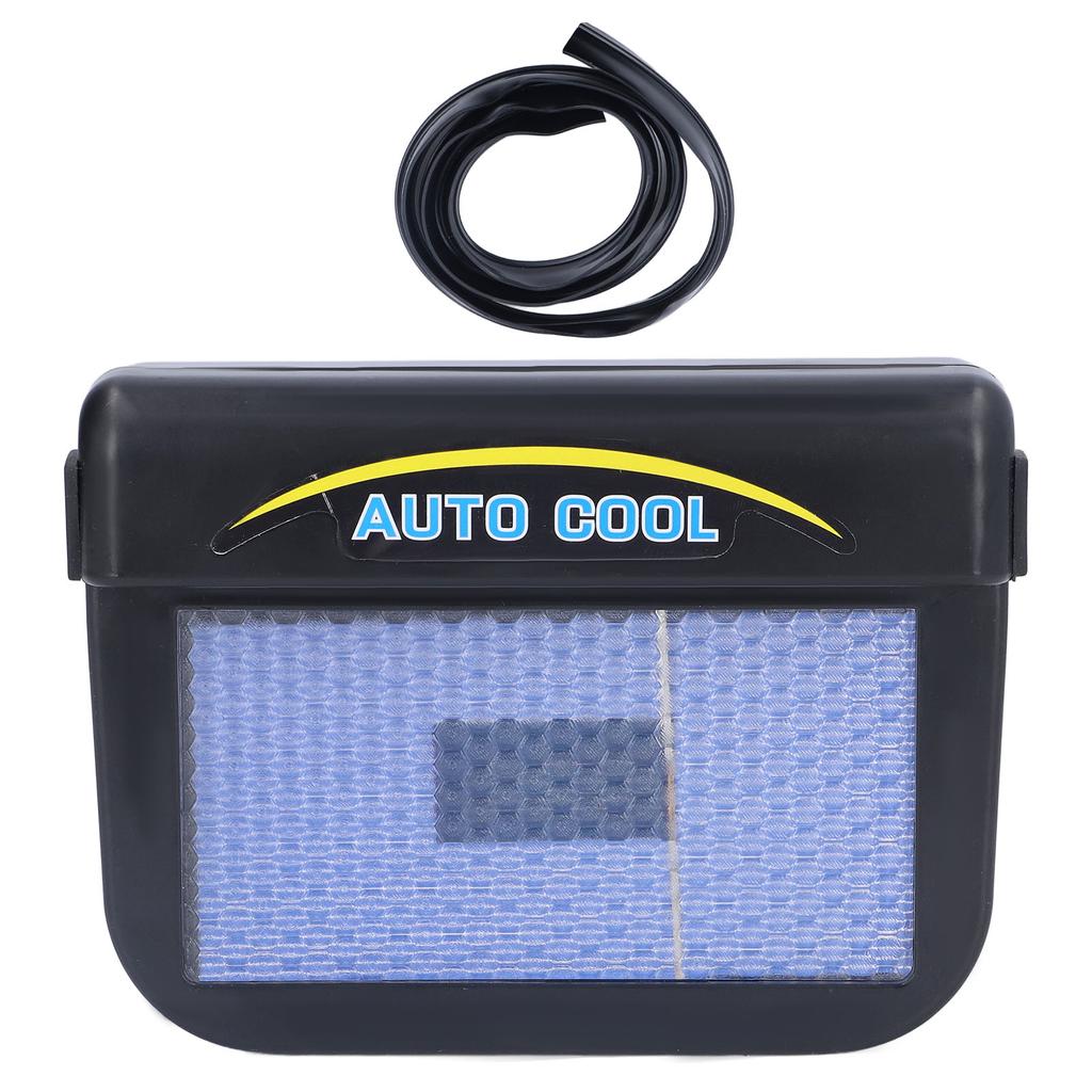 Ventola di Scarico per Auto ad Energia Solare Ecologica Risparmio Energetico Facile Installazione Automobile