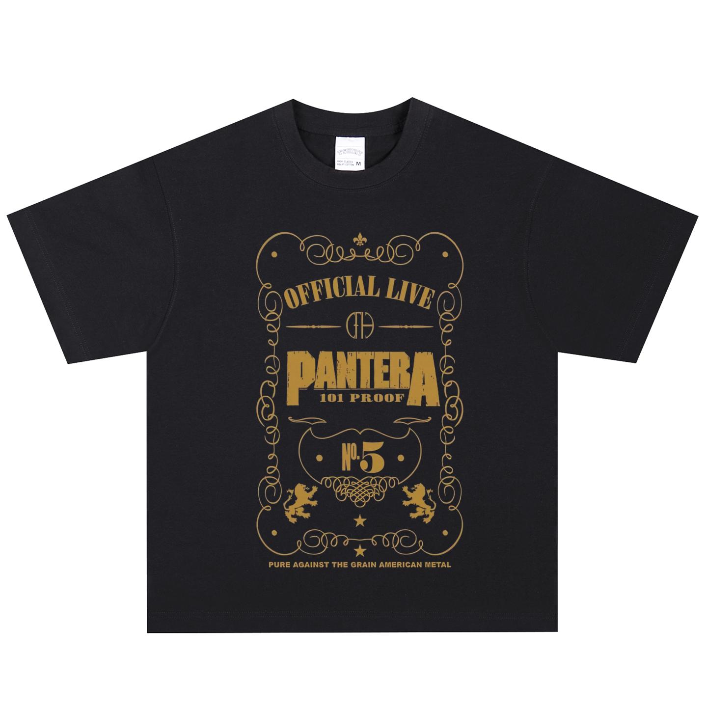 Pantera T-Shirt, Soft Fabric Casual Daily Wear S
