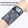 Durable And Safe Sports Cycling Wristband Arm Bag Zipper Running Bags Lightweight Wrist Wallet Pouch For Phone Key Card Sweatband Gym Fitness