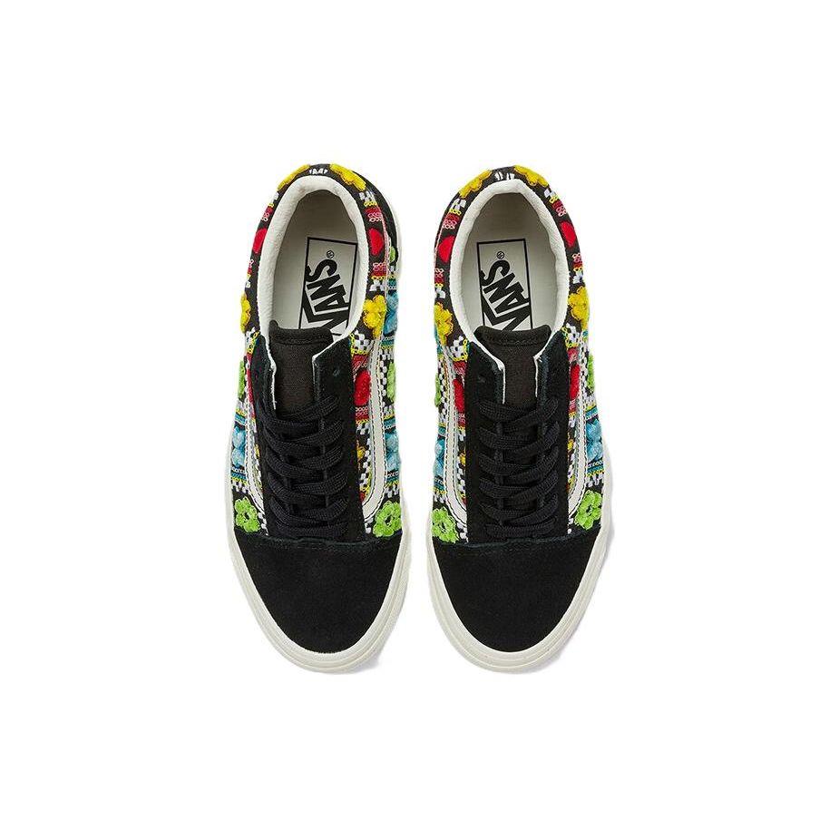 Vans Old Skool 36 Dx Low Top Skate Shoes Unisex sneaker Black White Yellow VN0A4BW3F3H