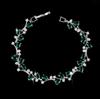Korean Fashion 18K White Gold Plated Zircon Bracelet for Women