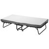 Rollaway Bed Folding Bed with 4 In Foam Mattress for Adults and Guest