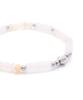 White Bar Point Minimal Daily Bracelet (PLT-BR-083_WT)