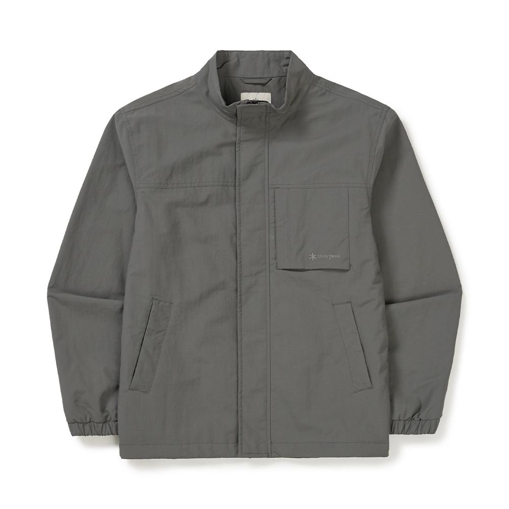 SNOWPEAK Campl Stand-neck Windbreaker Dark Gray (S25SMCWB12)