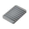 Accessoire de salle de bain fonctionnel Set de porte-savon en silicone auto-vidant