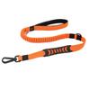Heavy Duty Retractable Dog Leash Strong Nylon Rope Frog Clip Tactical Car Seat Compatible Reflective for Night Visibility Cats
