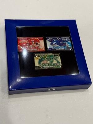 Pokemon Center Original Package Pin Badge Ruby Sapphire Emerald Set Japan 2026