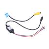 Car Relay Filter Rear View Camera Timer Delay with Reversing Adapter Cable Fit for RCD330G
