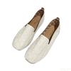 Summer women's casual women's flat shoes square toe shallow mouth fashionable young simple comfortable flat sole sole shoes