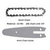 4 Inch Chain Guide Mini Chainsaw Chains and Chainsaw Chains Accessory Replacement Chain for Chainsaw Tools