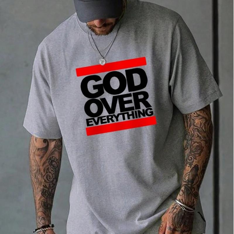 Новая летняя мужская модная футболка с индивидуальным принтом — фото 4