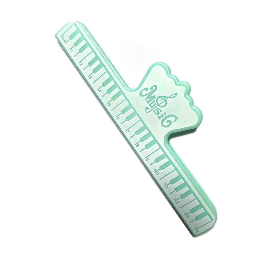 Clip Profesional para Partituras Musicales Soporte para Páginas de Música Clip Fijo de Plástico para Partituras Musicales para Tocar Instrumentos y Leer Libros