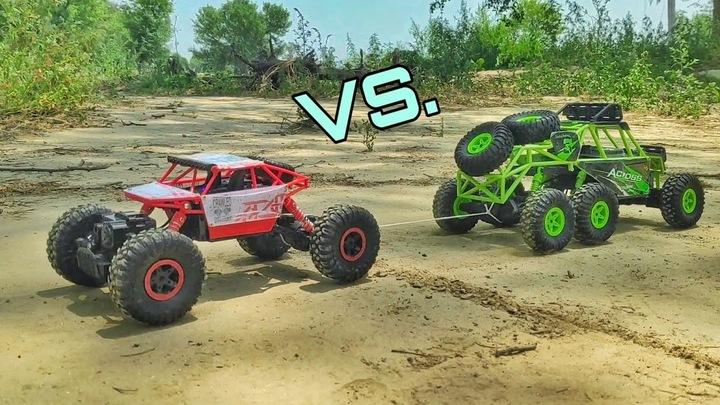 Samochód Rc Rock Crawler 4X4 Dwa Silniki Auto Terenowy