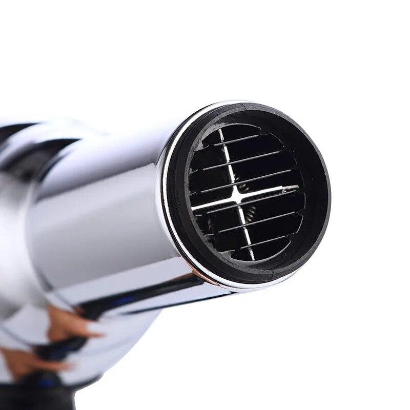 Metal Body Salon Professional Hair Dryer Six-speed Control Anion Hairs Dryer Strong Wind Thermostatic Hair Care Blow Drier