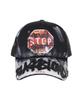 BLACKBLOND Bibbidi Neverstops Painted Trucker Mesh Cap (Black)