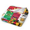 A-Angry Animation B-Birds Cartoon Flannel Blanket Winter Soft Warm Throw Blanket for Girls Boys Couch Bed Bedspread Sofa Bed