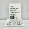 101 Essays That Will Change The Way You Think Paperback English Book