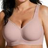 LetsJoli Women's Wire-Free Full Coverage Bra