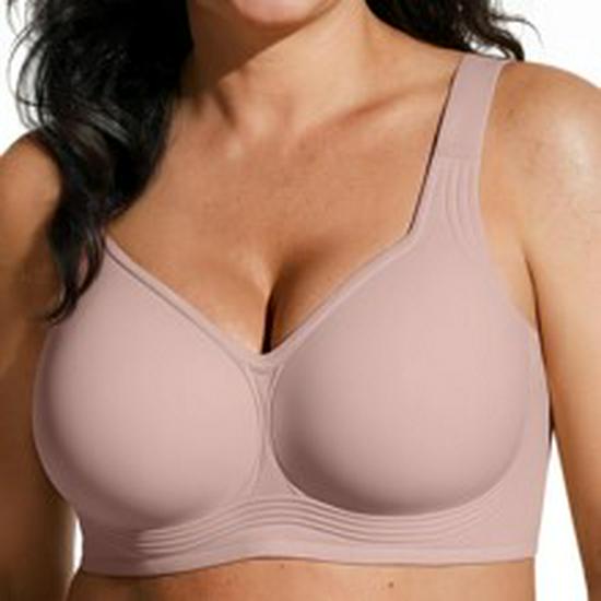 LetsJoli Women's Wire-Free Full Coverage Bra