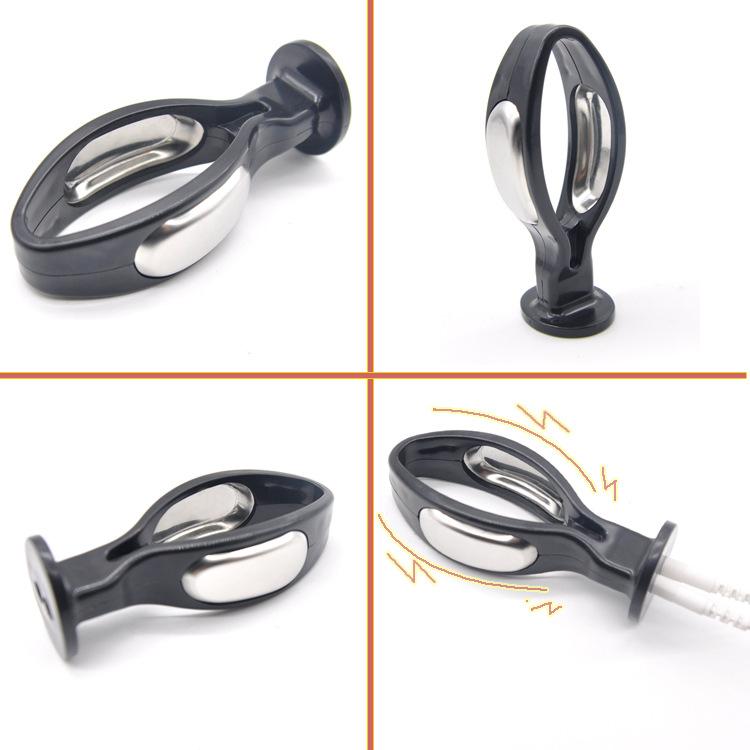 Electro Shock Anal Butt Plug Massasje tilbehør
