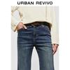 UR 2025 Winter Washed Flared Jeans