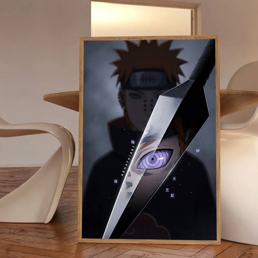Anime Characters N-Nagato P-Pain Posters HD Print Vintage Wall Art Decor for Home Study Room