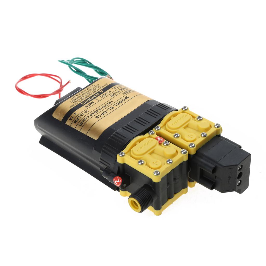Pompă de apă electrică agricolă de înaltă presiune 12V Pompe pentru pulverizator de apă Accesorii electrice agricole cu putere dublă