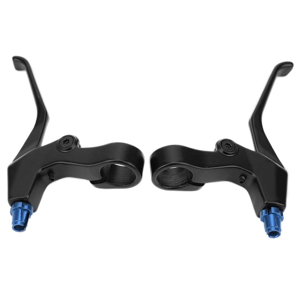 MEROCA Stop Aluminium Rower Górski Rower Składany Przedłużona Dźwignia Hamulca Akcesorium Rowerowe niebieski czarny