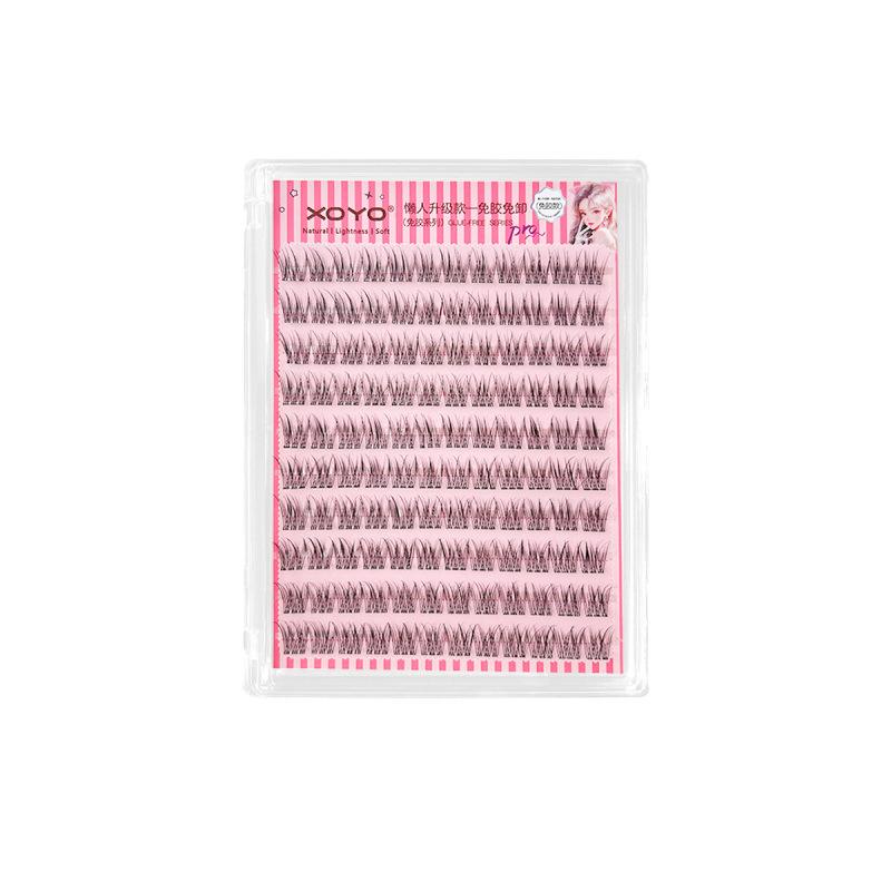 False Eyelashes Self-adhesive Black 11-13mm Reusable DIY Extensions for Fuller Lash Look at Home