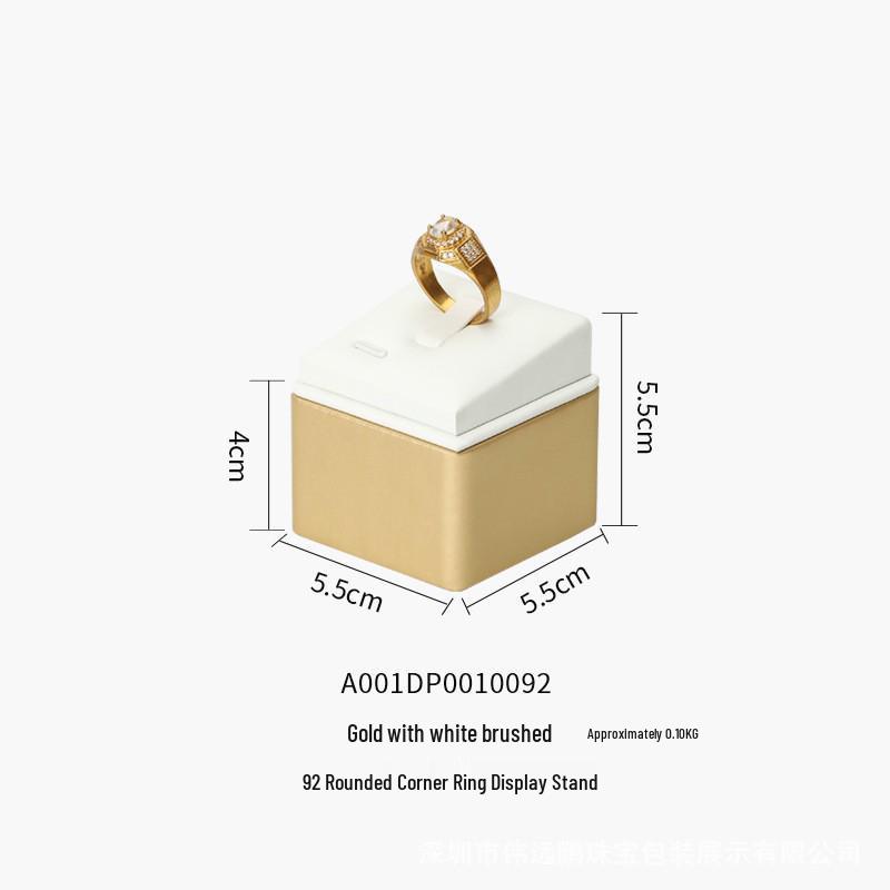 

Поднос для украшений Ya Yu Jin Bai для браслетов, серег-пусетов, ожерелий - Серебряный и Золотой