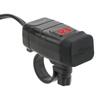Vehicle-mounted Motorcycle Quick Charger Digital Voltmeter Adapter Dual USB Charger QC 3.0 Moto Accessories Waterproof Dustproof
