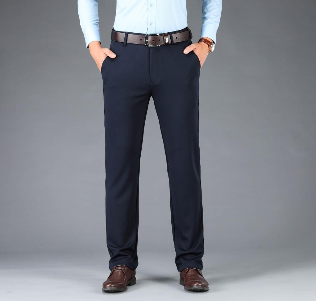 Casual Mens Summer Pants With High Elasticity For Business And Leisure Use