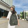 Schoolbag trendy brand new large-capacity personality leisure simple fashion versatile junior high school student travel schoolbag backpack