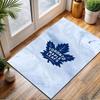Toronto Maple Leafs Logo Rug Patterned Carpet, Non Slip Mat Suitable for Living Room and Bedroom Sofas