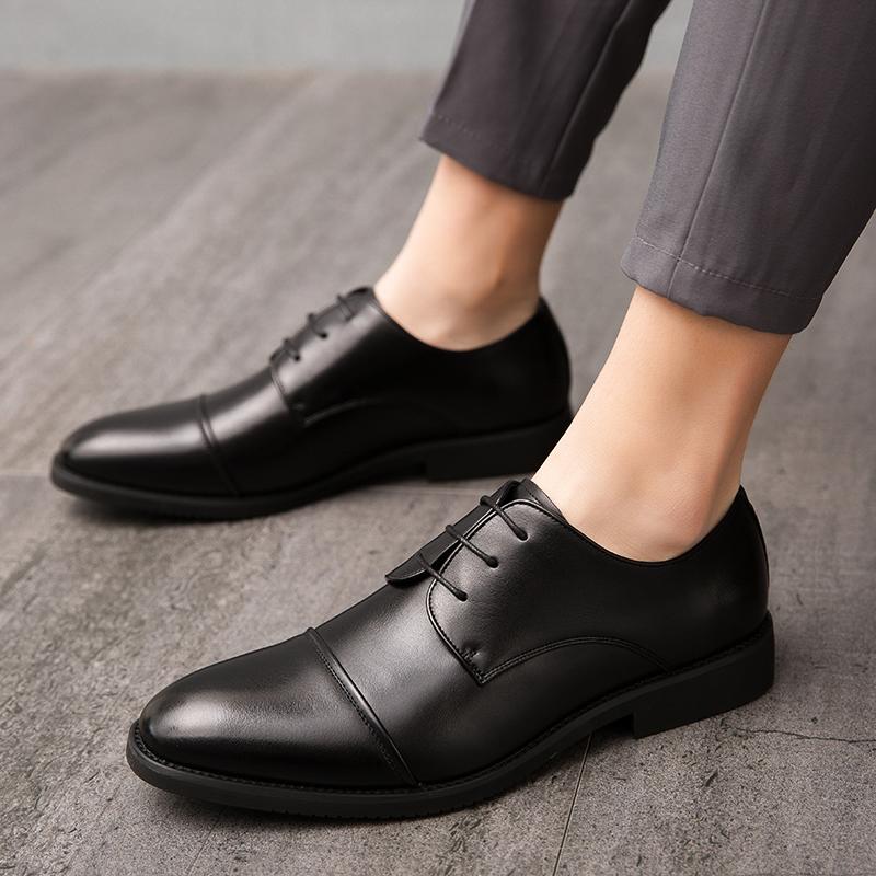 Designer Classics Fashion Men Pointed Patchwork Dress Casual Shoes Male Party Wedding Dress Homecoming Footwear Zapatos Hombre