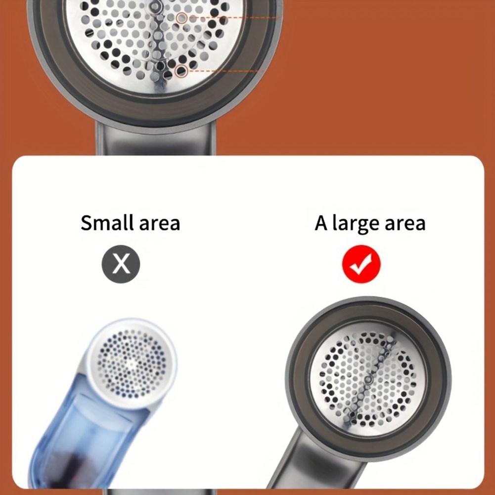 

1pcs Fabric Shaver 207mm*78mm Efficient Fabric Pellets 3 Blade белый