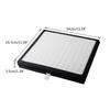 Plastic Air Cleaners Filter Air Purifier Filter Plastic Air Cleaners Filter Accessory for H 100D AC2123 Air Purifier