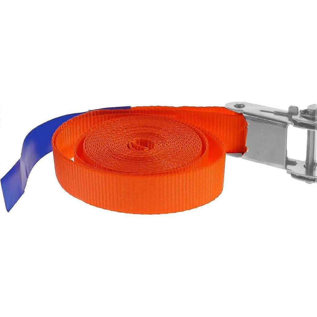 4pcs 800kg 4m One-Piece Ratchet Tie Down Straps Lashing Straps