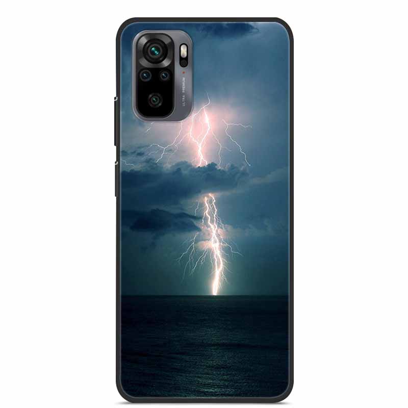 Dla Xiaomi Redmi Note 10S Case silikonowa tylna okładka etui na telefony dla Xiaomi Redmi Note10T 2021 miękki futerał uwaga 10S 10T 10 T S Coque